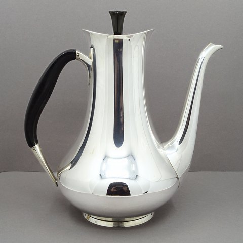 Cohr; A coffee pot in hallmarked silver Cohr; A coffee pot in hallmarked silver